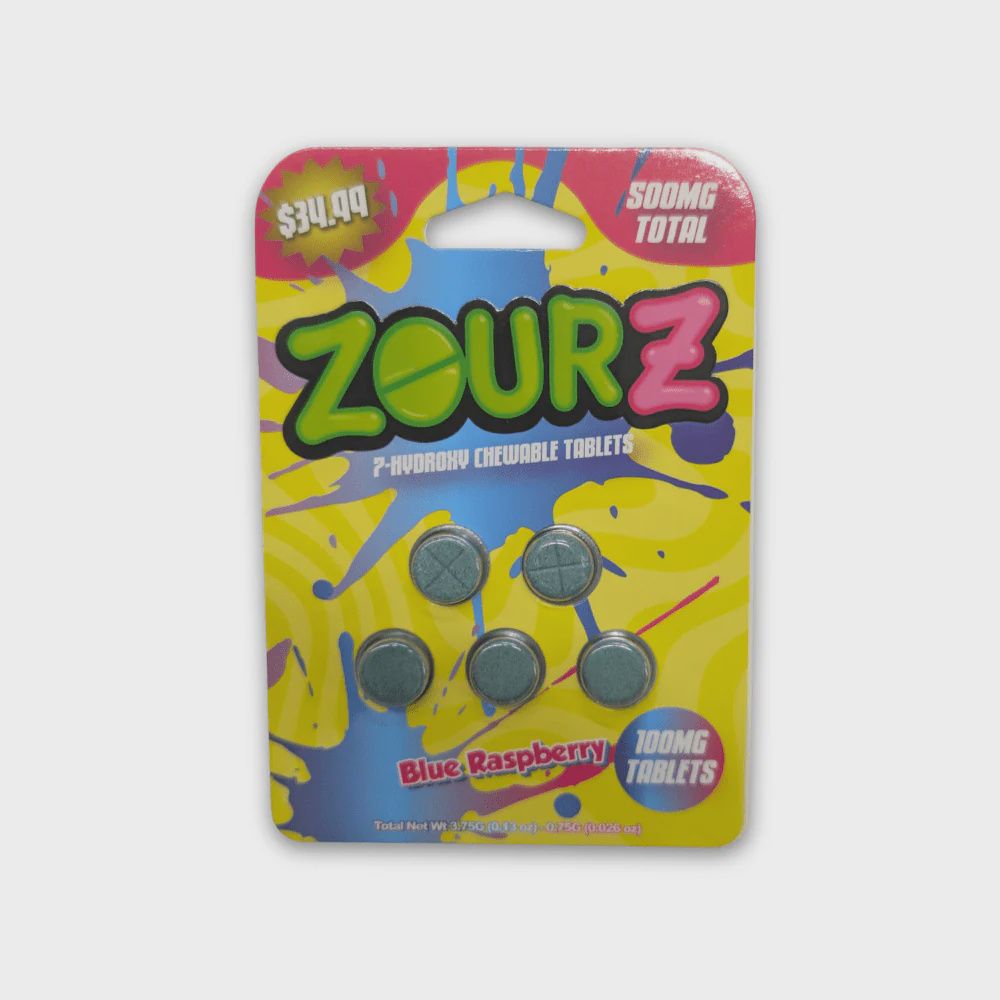 Zourz Blue Raspberry 500mg