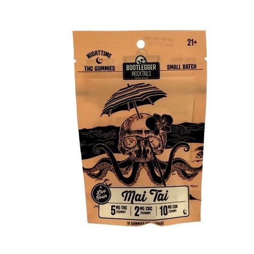 Bootlegger Mai Tai Gummies THC/CBN