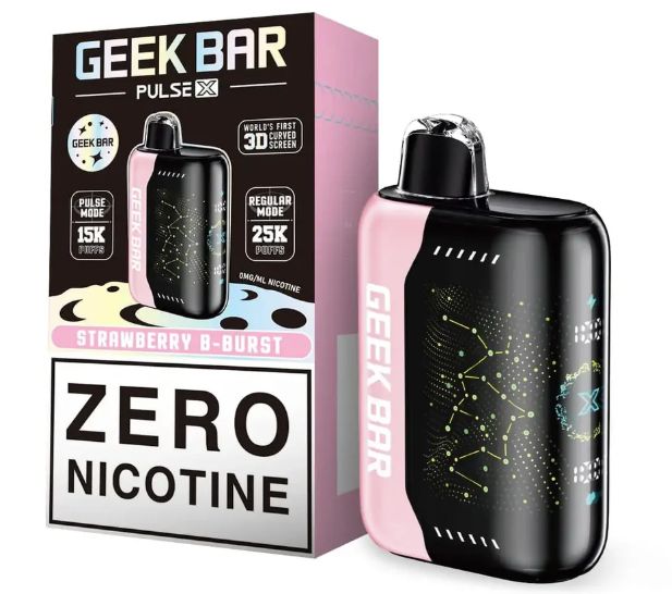 Geek Bar Pulse X ZERO - Strawberry B-Burst