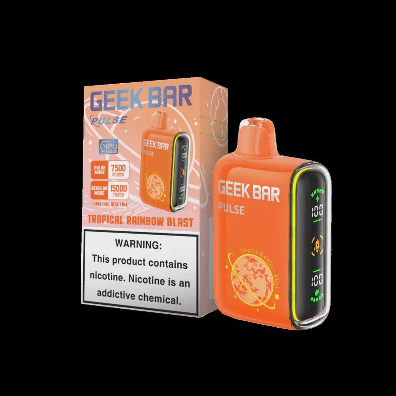 Geek Bar Pulse - Tropical Rainbow Blast 15k
