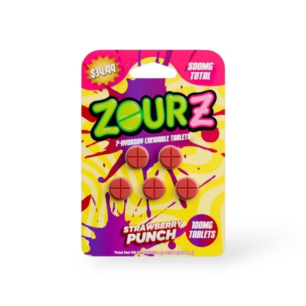 Zourz Strawberry Punch 500mg