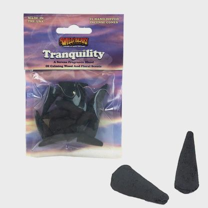 Wildberry Tranquility Incense Cones - 15 Pack