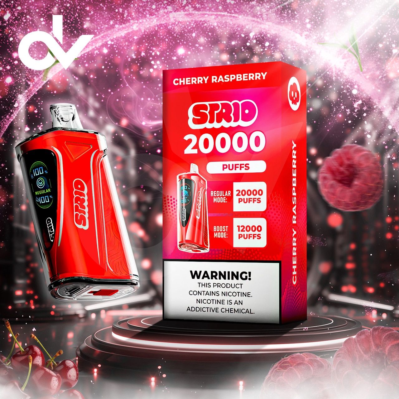 Strio - Cherry Raspberry 20K Puffs