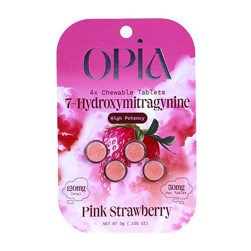 Opia High Potency - Pink Strawberry 120mg