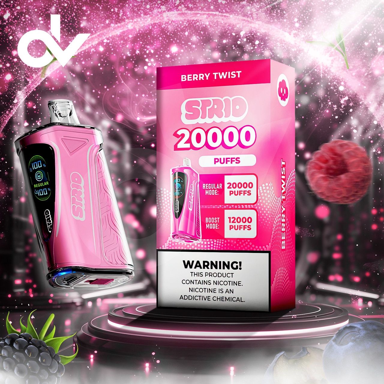 Strio - Berry Twist 20K Puffs