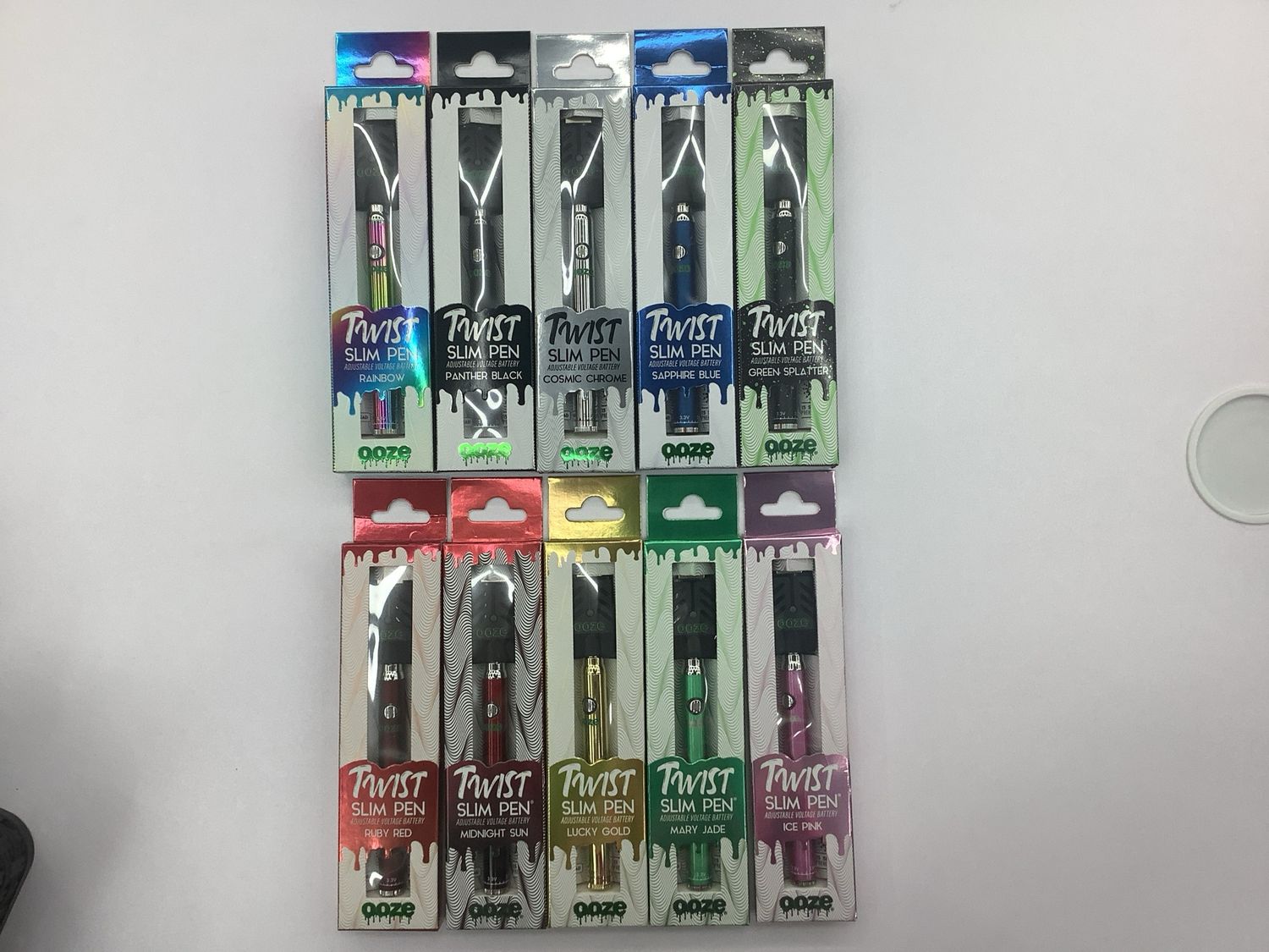 Accessories | 510 Thread battery | Ooze Slim Twist Vape Battery Pen