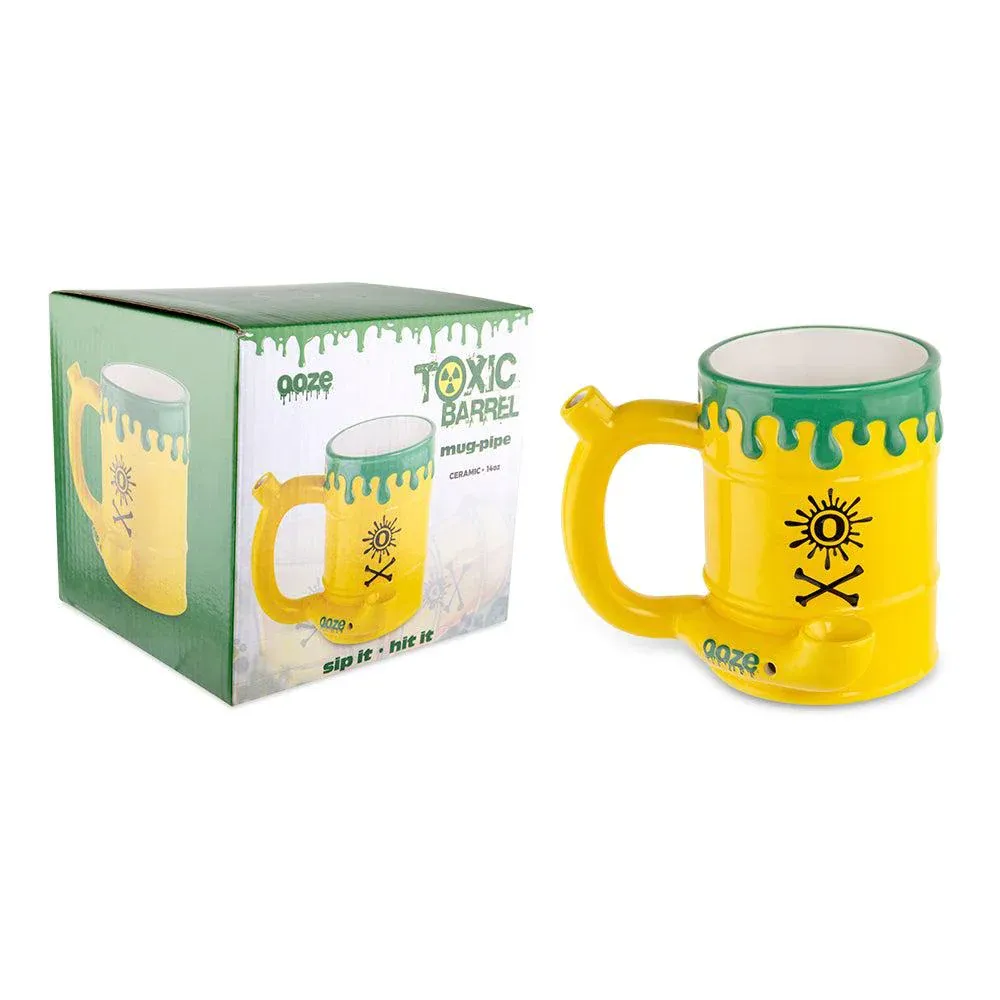 Accessories | Hand Pipe | Ooze Ceramic Mug | Toxic Barrel