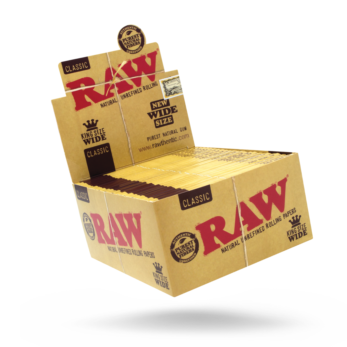 Accessories | Papers | Raw King Size Wide Papers 33ct