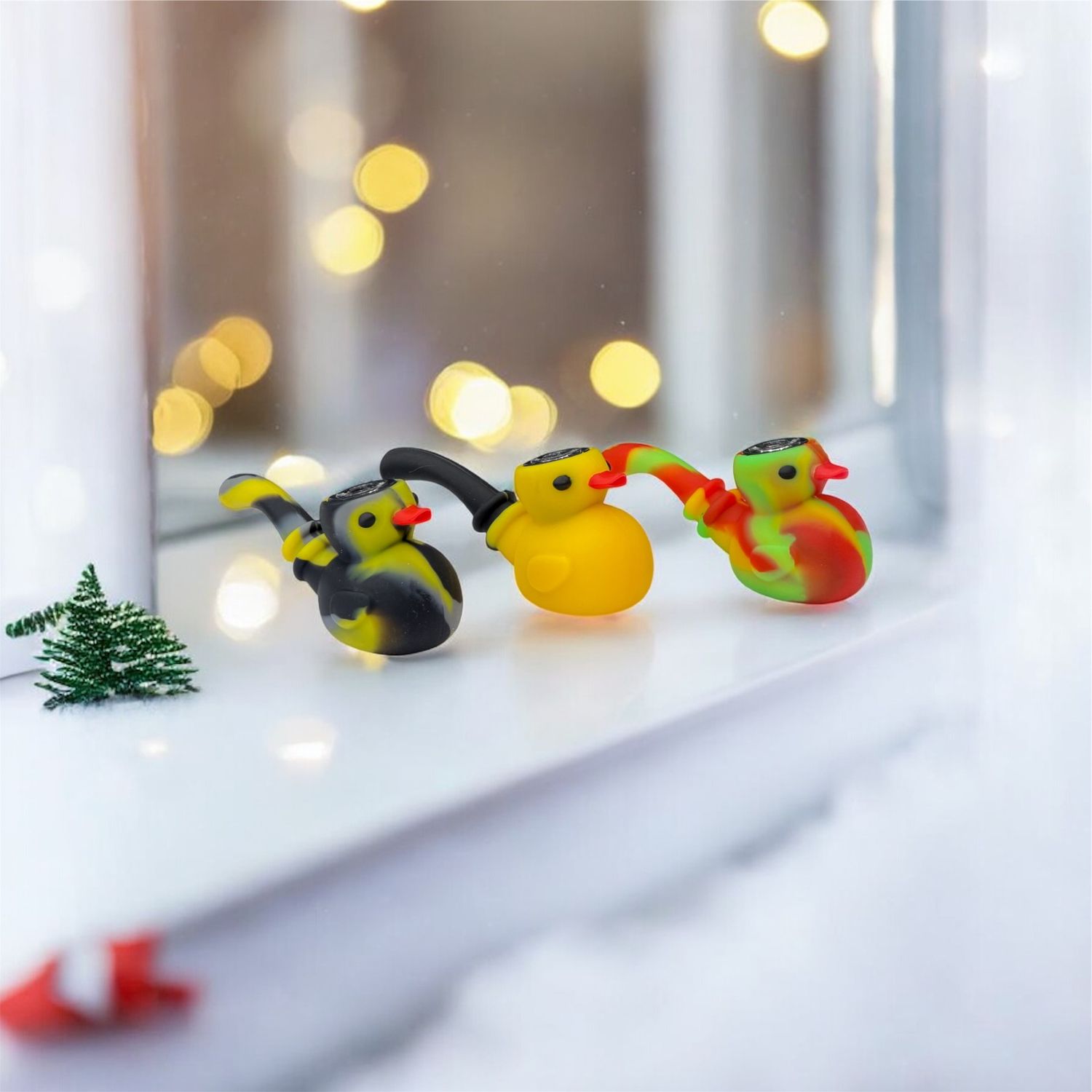 Accessories | Hand Pipe | Silicone Duck Hand Pipe