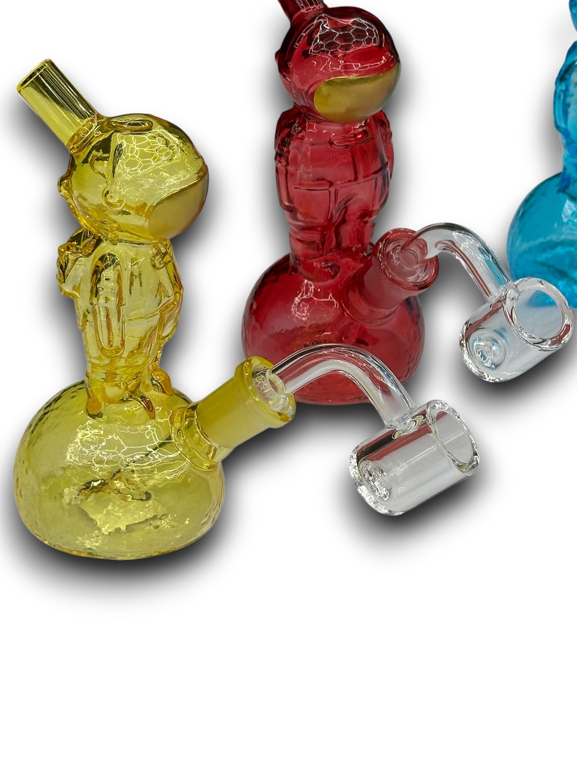Accessories | Glass | Spaceman Statue Glass 5"