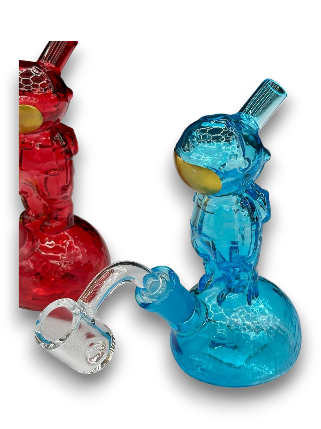Accessories | Glass | Spaceman Statue Glass 5"