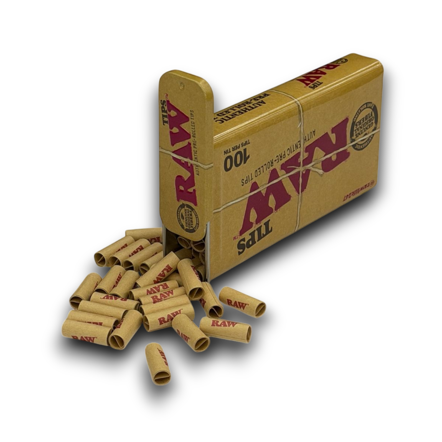Accessories | Misc. | Raw Pre-Rolled Tips - 100 Pack