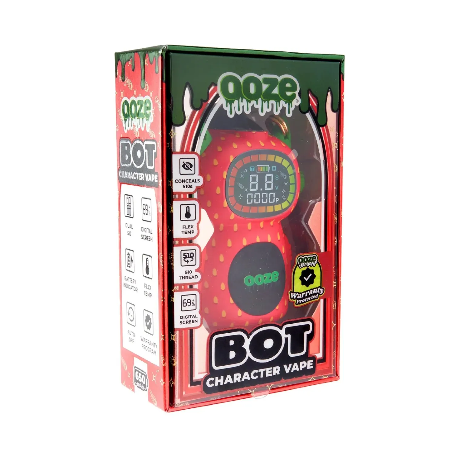 Accessories | 510 Battery | Ooze Bot Character