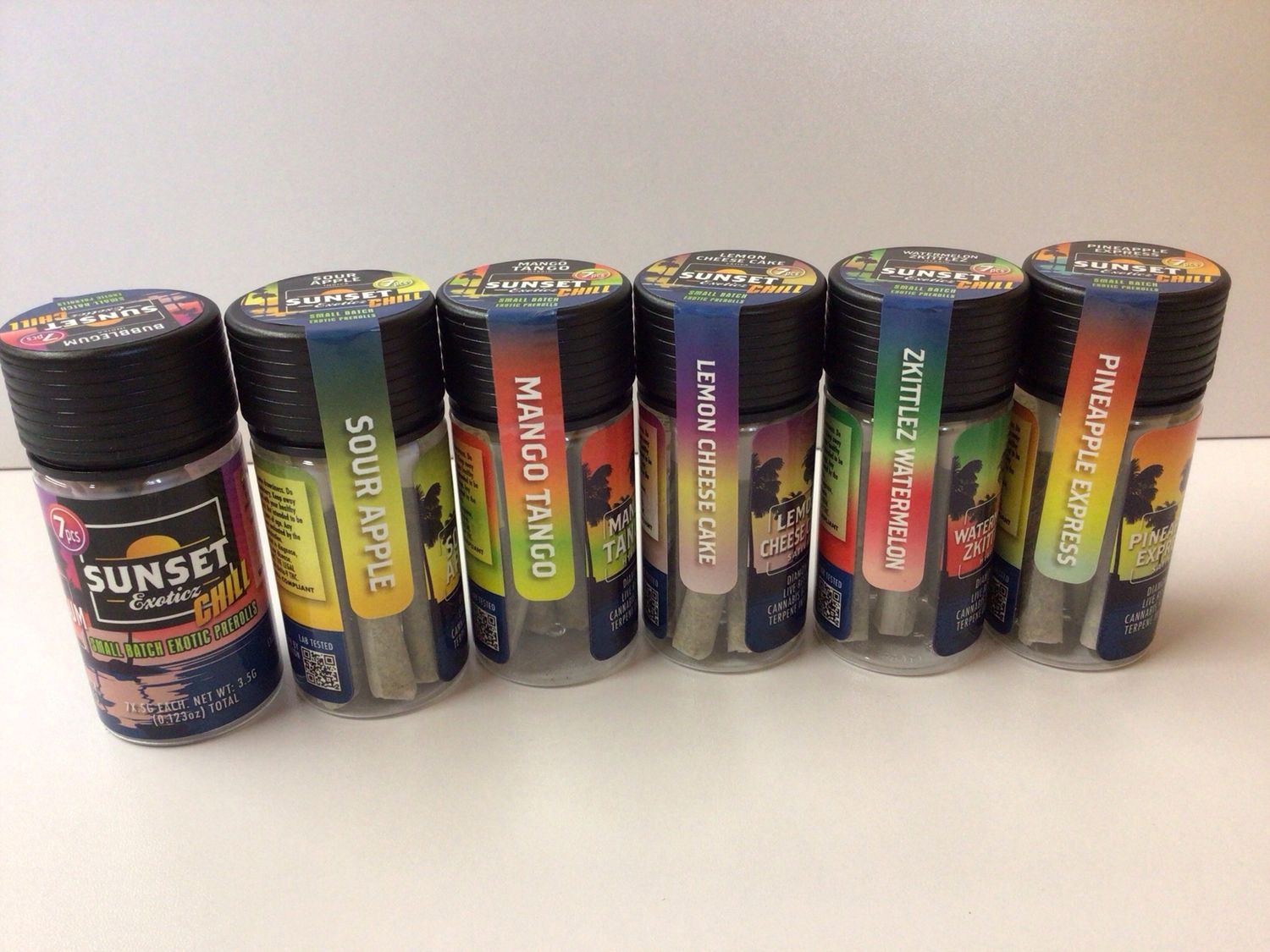 PREROLL | Sunset Exoticz | Non-Infused Preroll 7PK