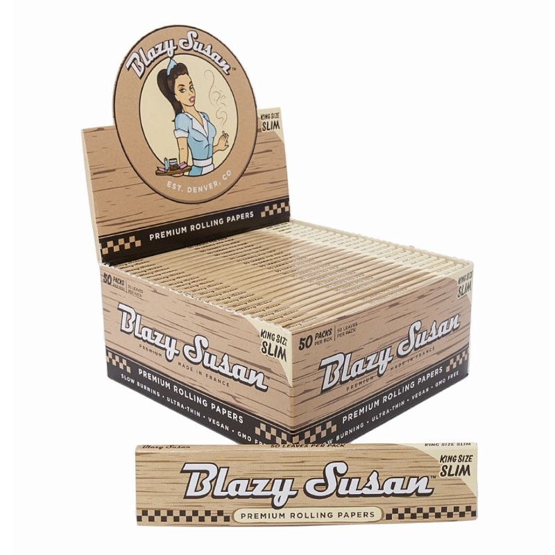Accessories | Papers | Blazy Susan Premium Rolling Papers | King Size Slim