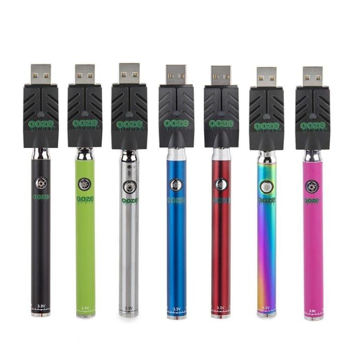 Accessories | 510 Thread battery | Ooze Slim Twist Slim Flex Temp Battery 2.0