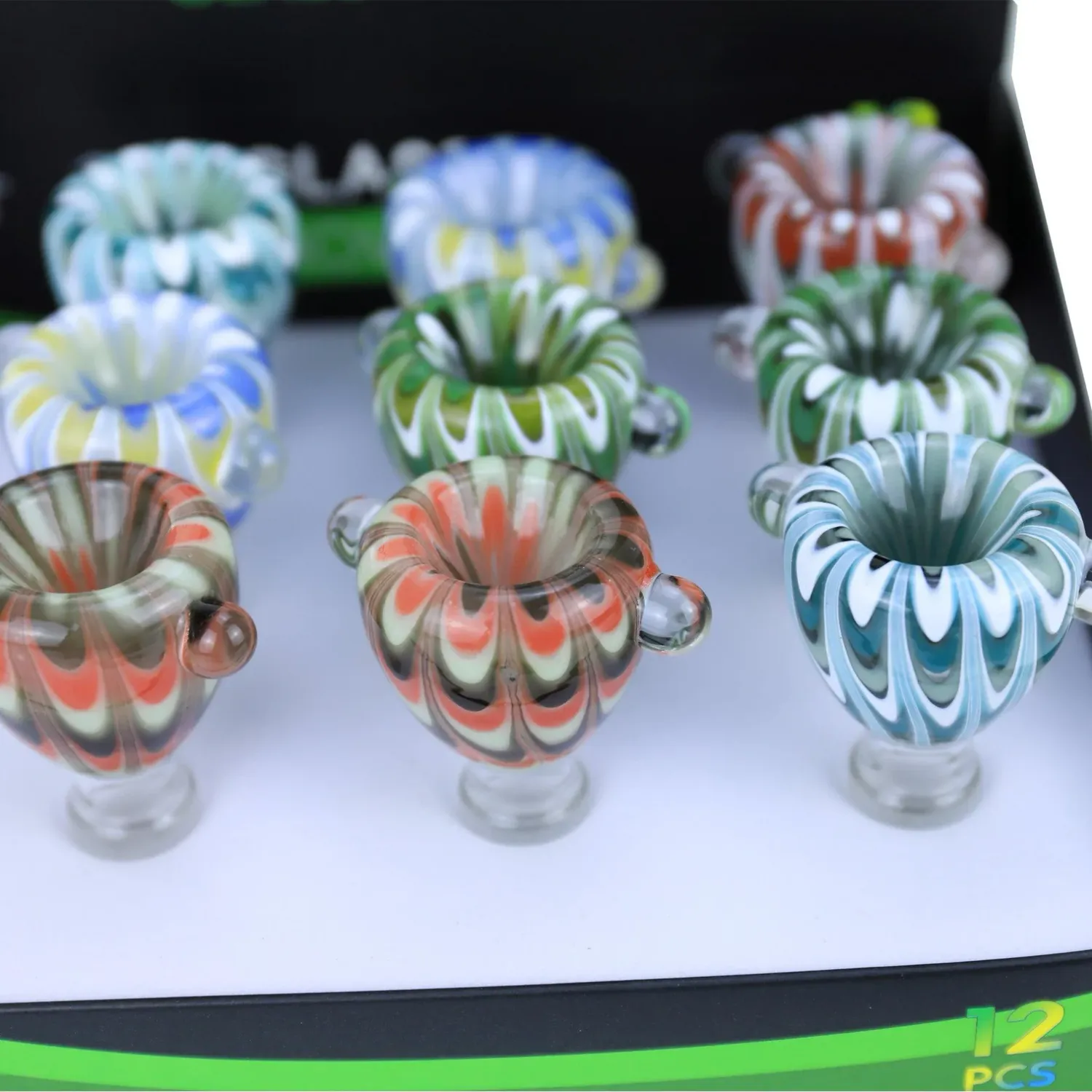 Accessories | Glass Pieces | Clover 14mm Latte Glass Bowl
