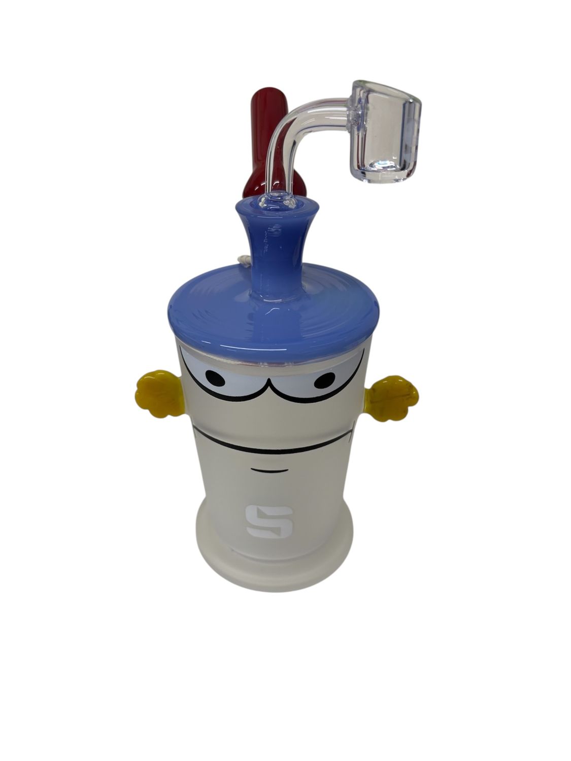 Accessories | Shake Glass Cup with Straw | 8"