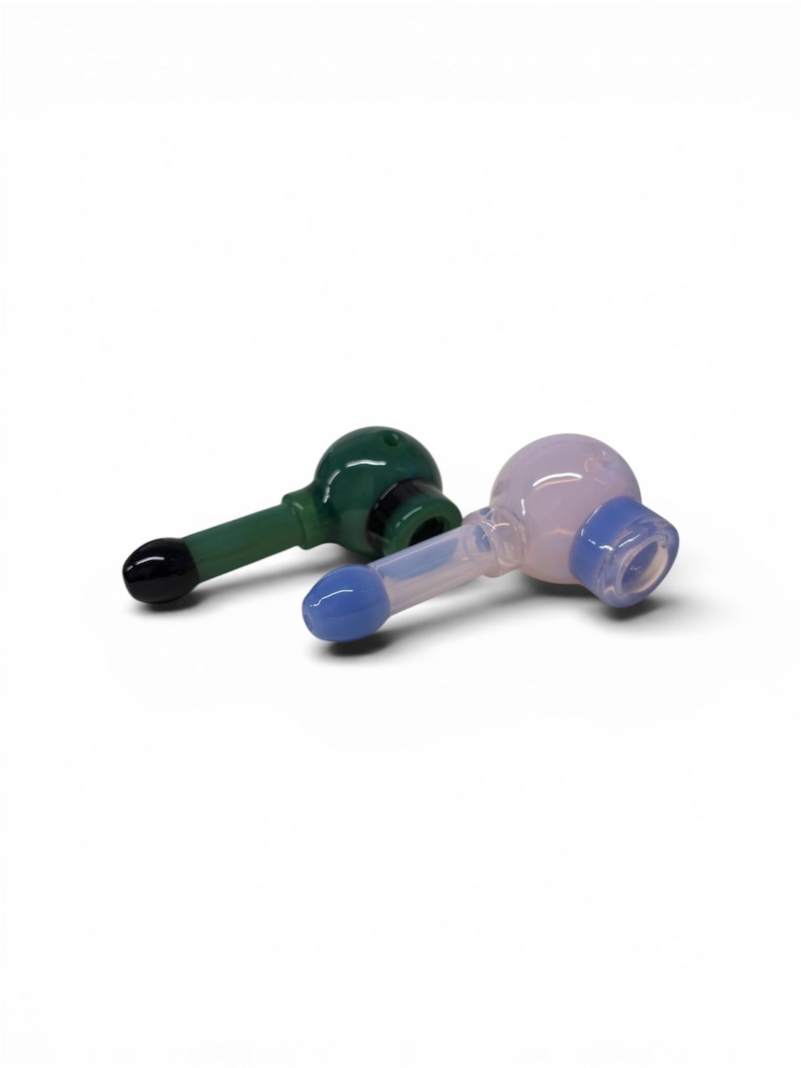 Glassware | Glass Pipe | 4.5" Slime Spoon w Screen Bowl