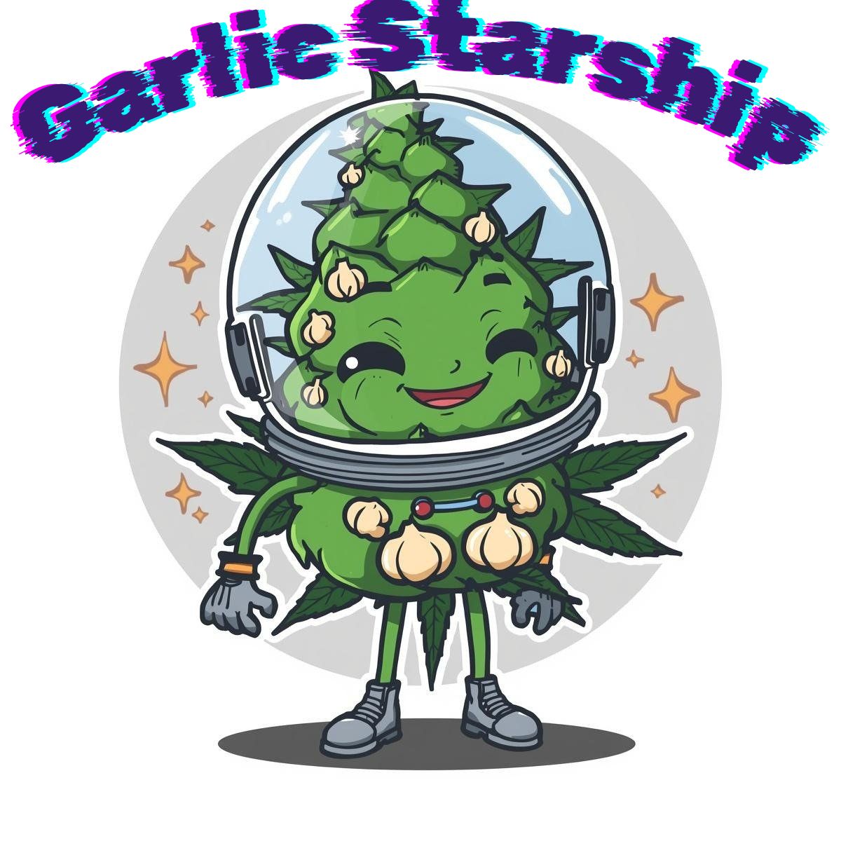 GOLD | Garlic Starship | Indica/Hybrid
