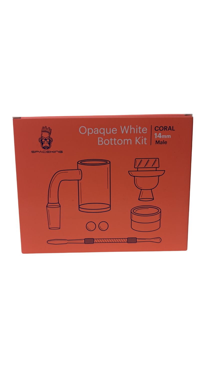 Accessories | Space King Opaque White Bottom Kit | Coral | 14mm
