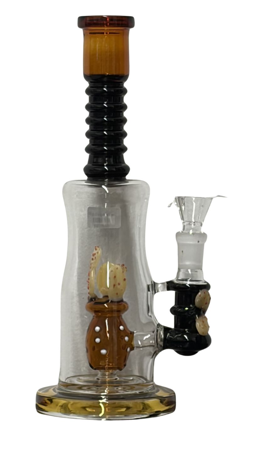 Accessories | Glass 10in Vintage w Cactus Water Bong