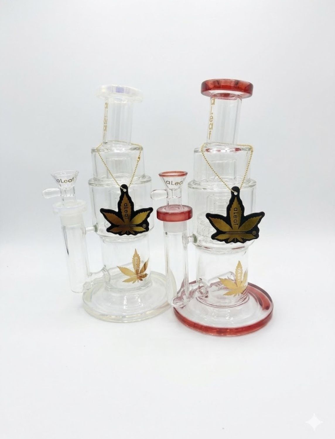 Accessories | Aleaf Glass 10" Triple Perc WP
