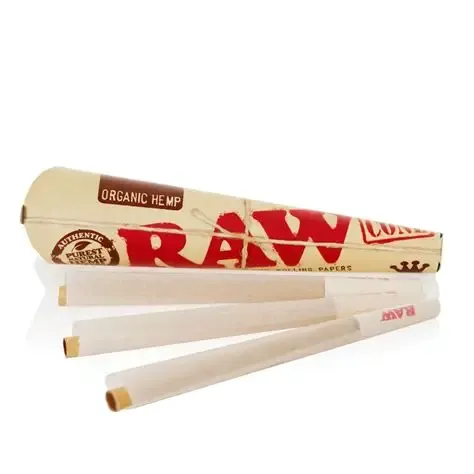 Accessories | Raw Cones King Size | Organic Hemp | 3pk