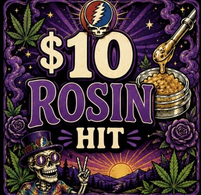$10 Dab Live Rosin
