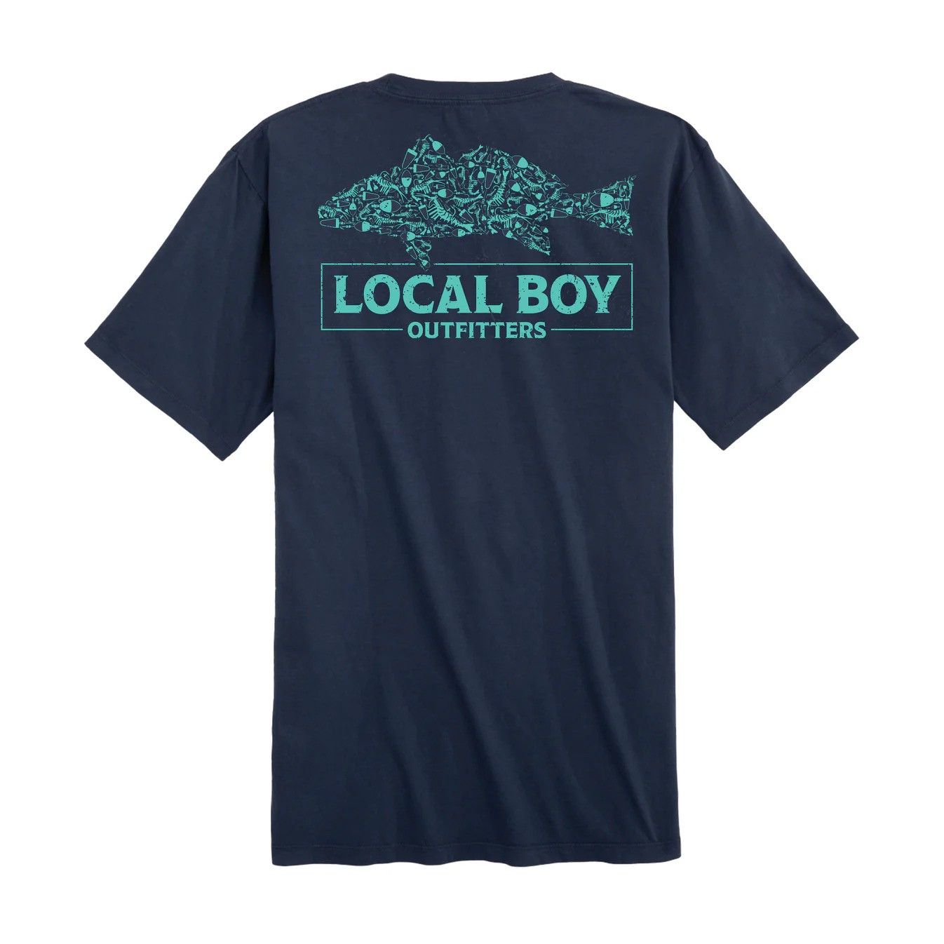 Local Boy Outfitter Redfish Lures SS Tee