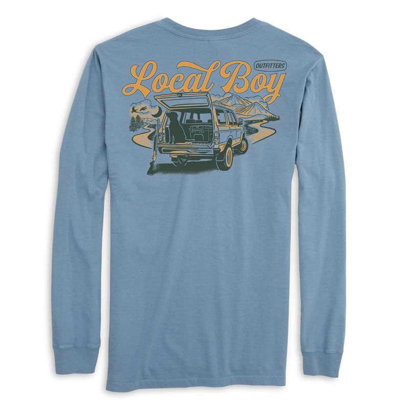 Local Boy 4X4 Long Sleeve Tee - Slate