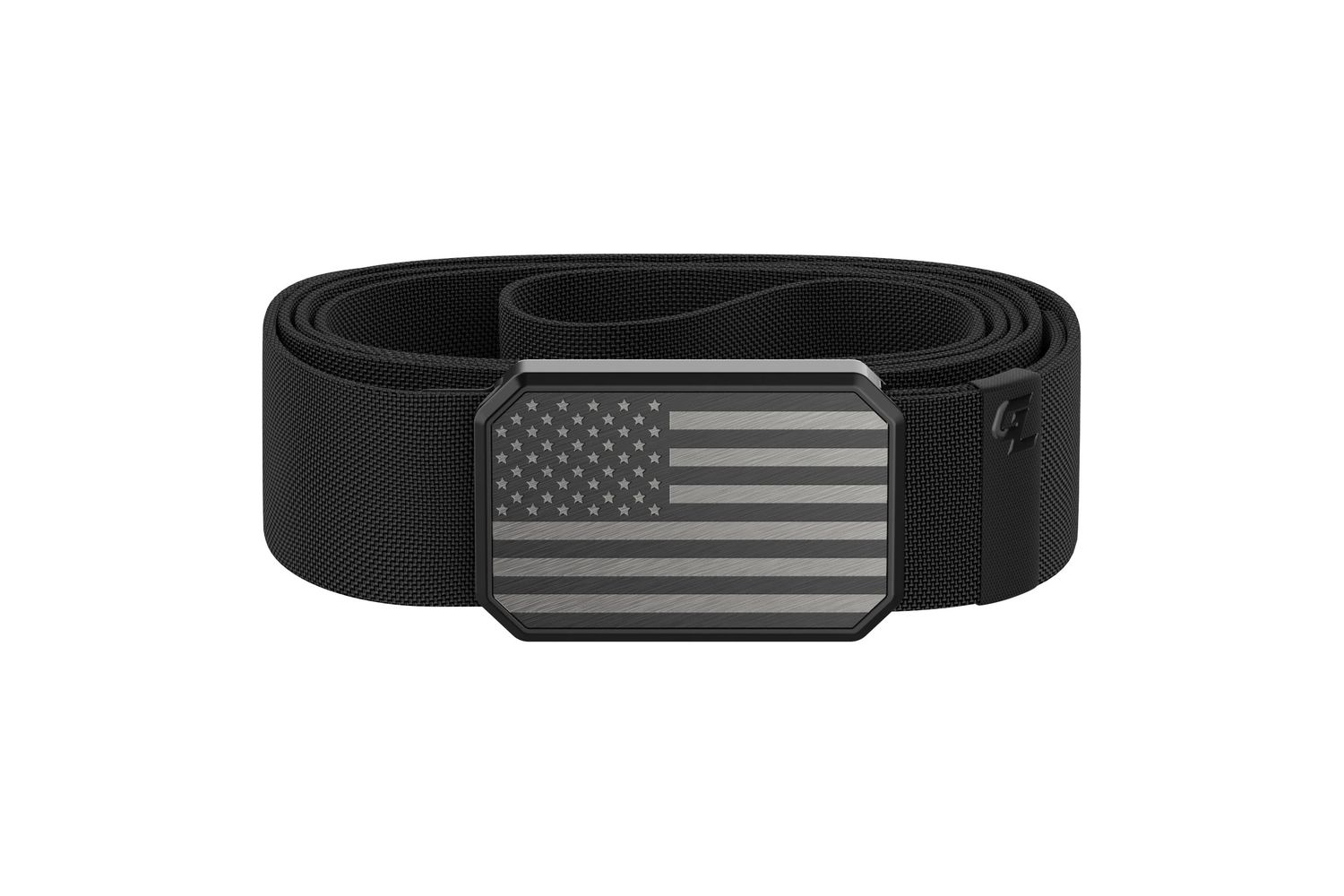Groove Life Hero Flag Belt, Color: Black/Black