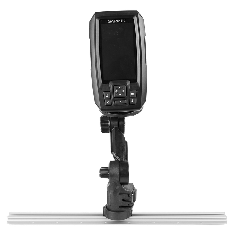 Fish Finder Mount W/LockNLoad Mounting System, Round Plate, 4” ext