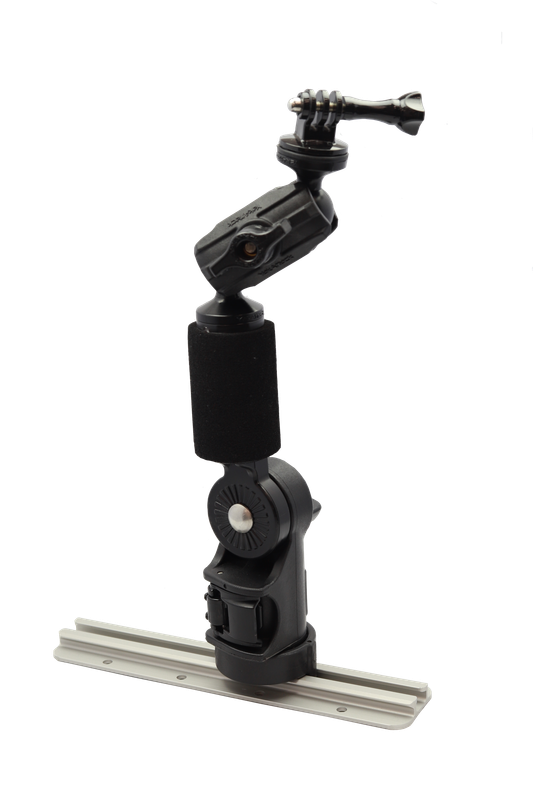 PanFish Pro Camera Mount, Includes 1/4&quot;-20 mount and GoPro