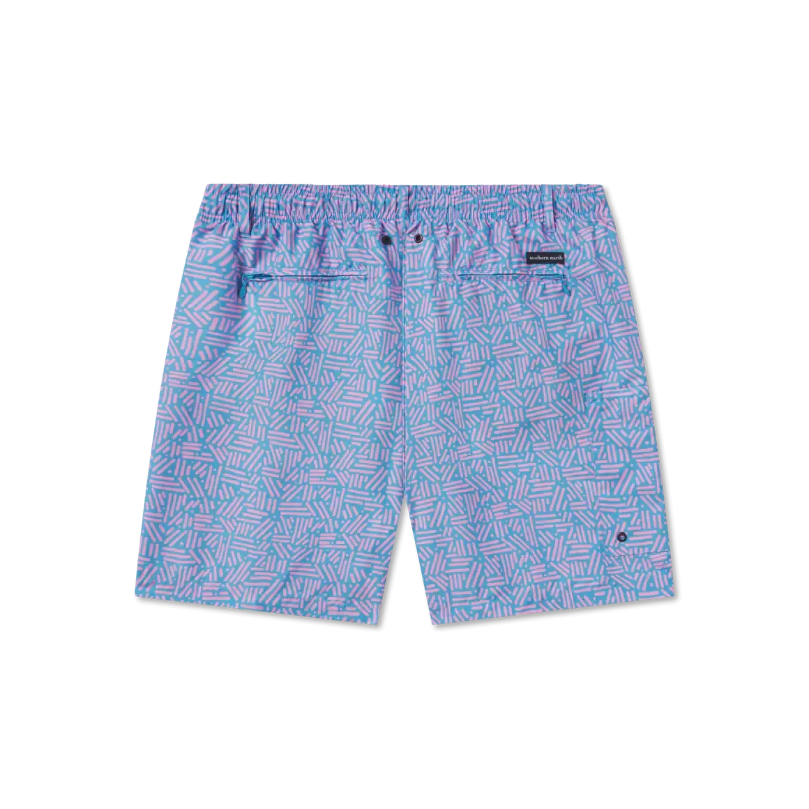 Southern Marsh Dockside Swim Trunk - Dots &amp; Lines
