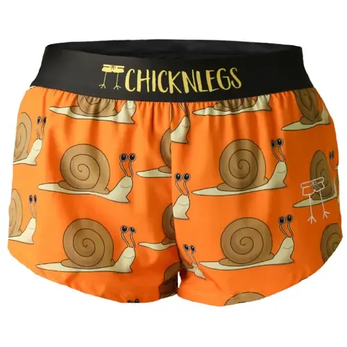 ChicknLegs Women&#39;s Snail&#39;s Pace 1.5&quot; Split Shorts
