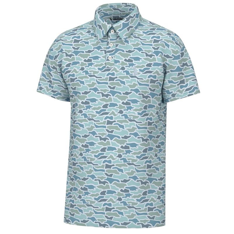 Local Boy Outfitters Dirty Myrtle Polo - Cool Oak Camo