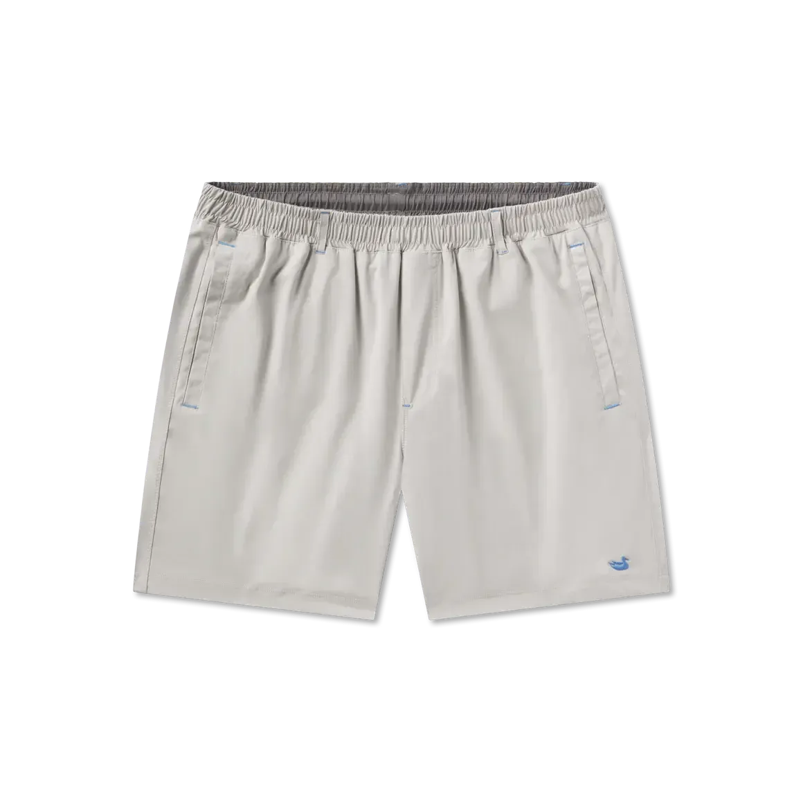 Southern Marsh Billfish Lined Performance Short - Light Gray