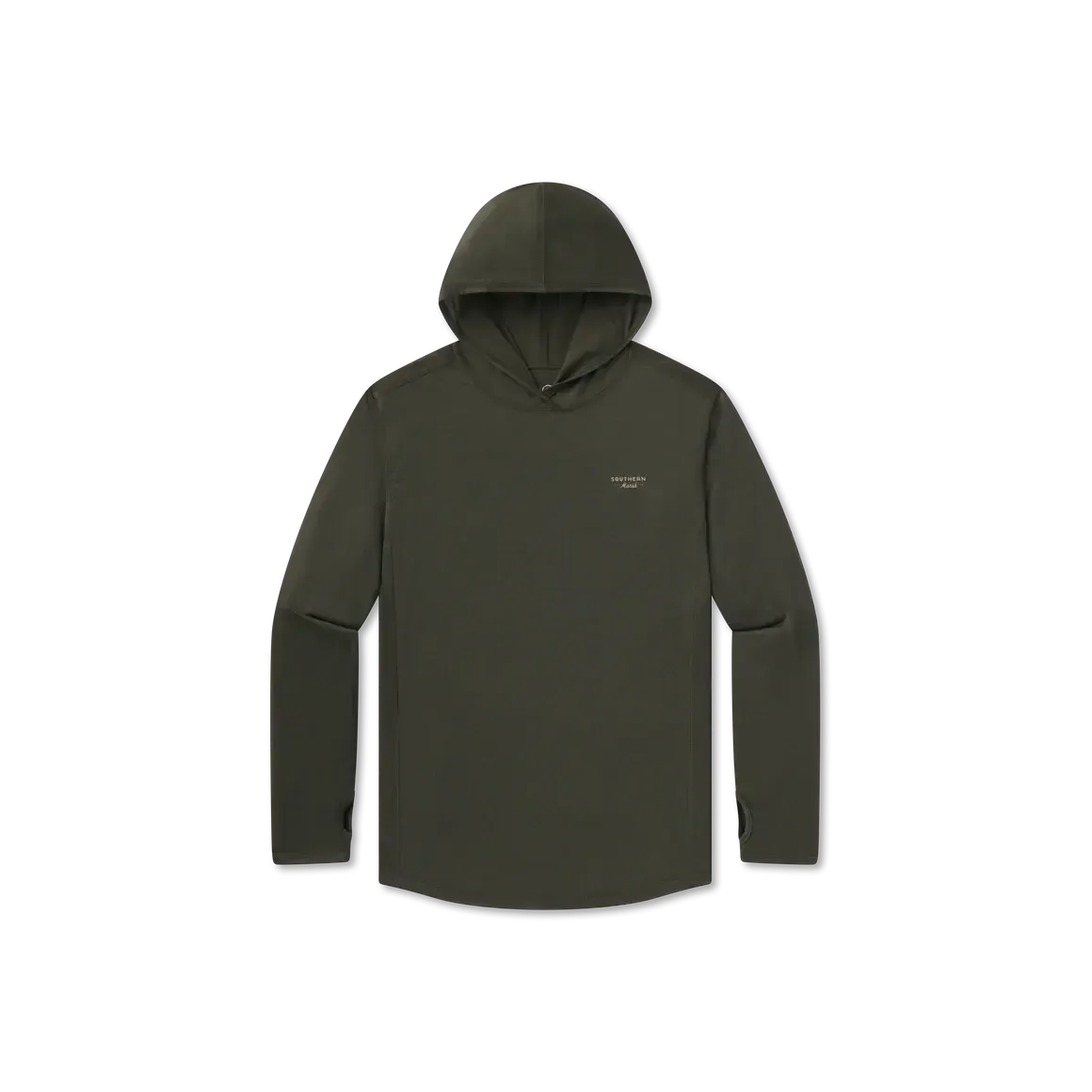 Southern Marsh FIELDTEC Ultralight Hoodie - Retro Camo - Dark Olive