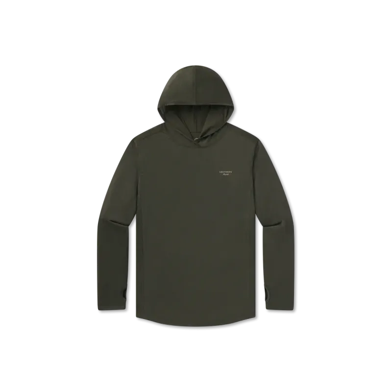 Southern Marsh FIELDTEC Ultralight Hoodie - Retro Camo - Dark Olive