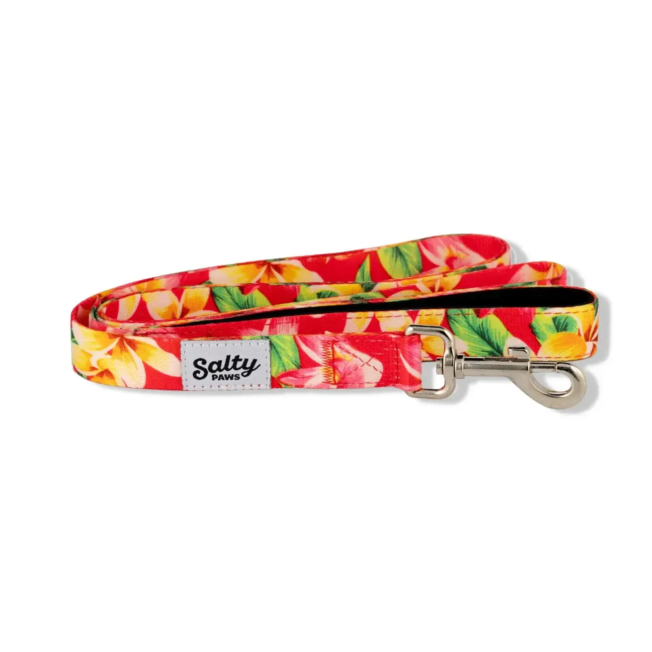 Salty Paws Tropical Leash Neoprene Lined Handle 6&#39; Length