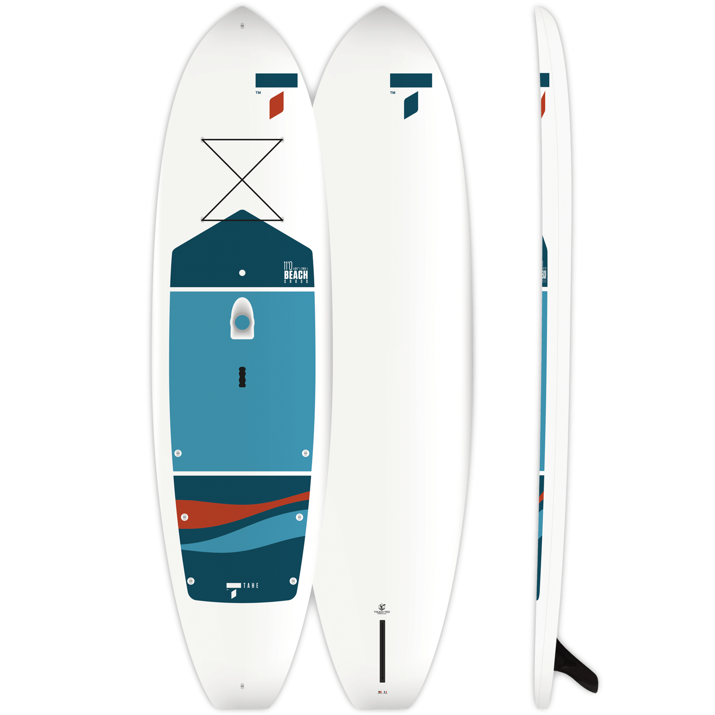 Tahe SUP 11&#39;0 Beach Cross Paddle Board - Tough-Tec