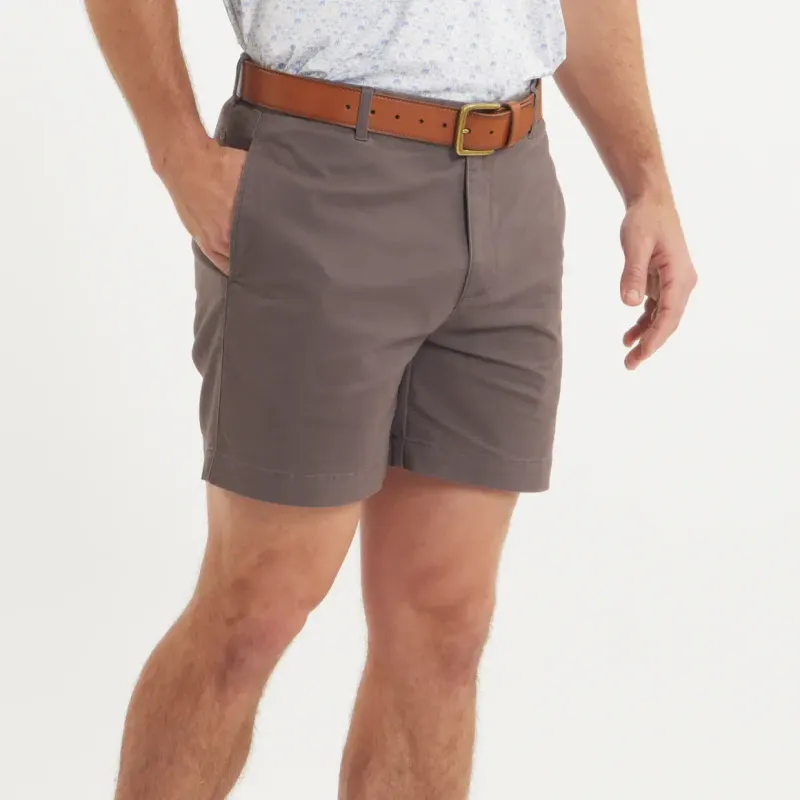 Southern Marsh Regatta Stretch Short - Midnight Gray