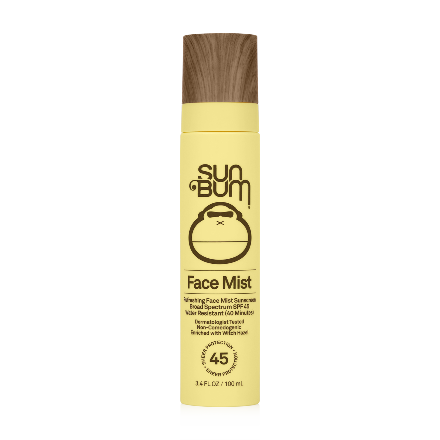 Sun Bum Face Mist Spf 45 3.4 Oz