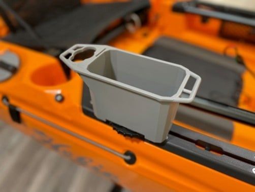 Track Mount Mini Bin