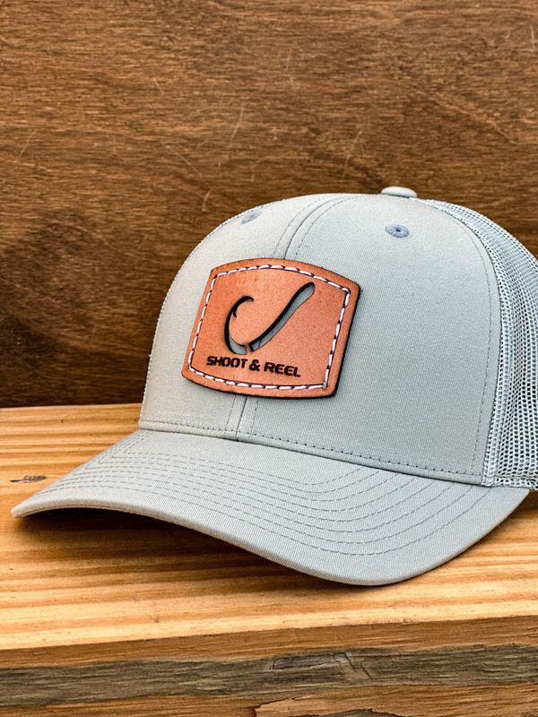 Shoot &amp; Reel - Hook Patch - Quarry