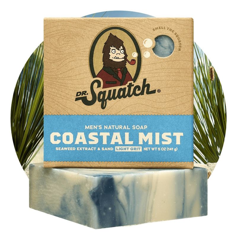 Dr. Squatch Coastal Mist Bar Soap