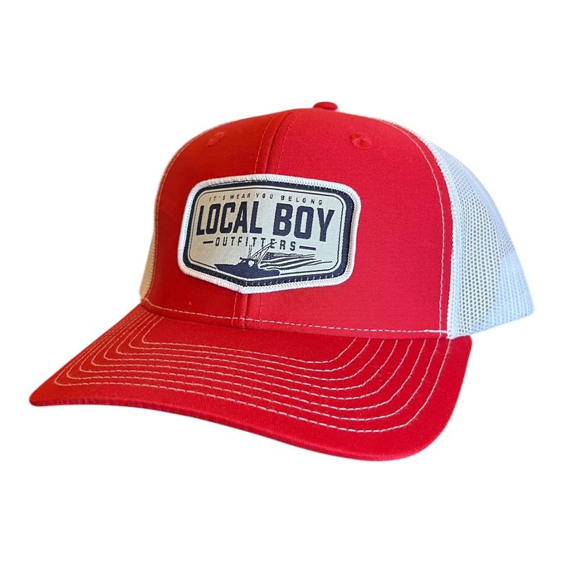 Local Boy Outfitters Boat Badge Trucker Hat