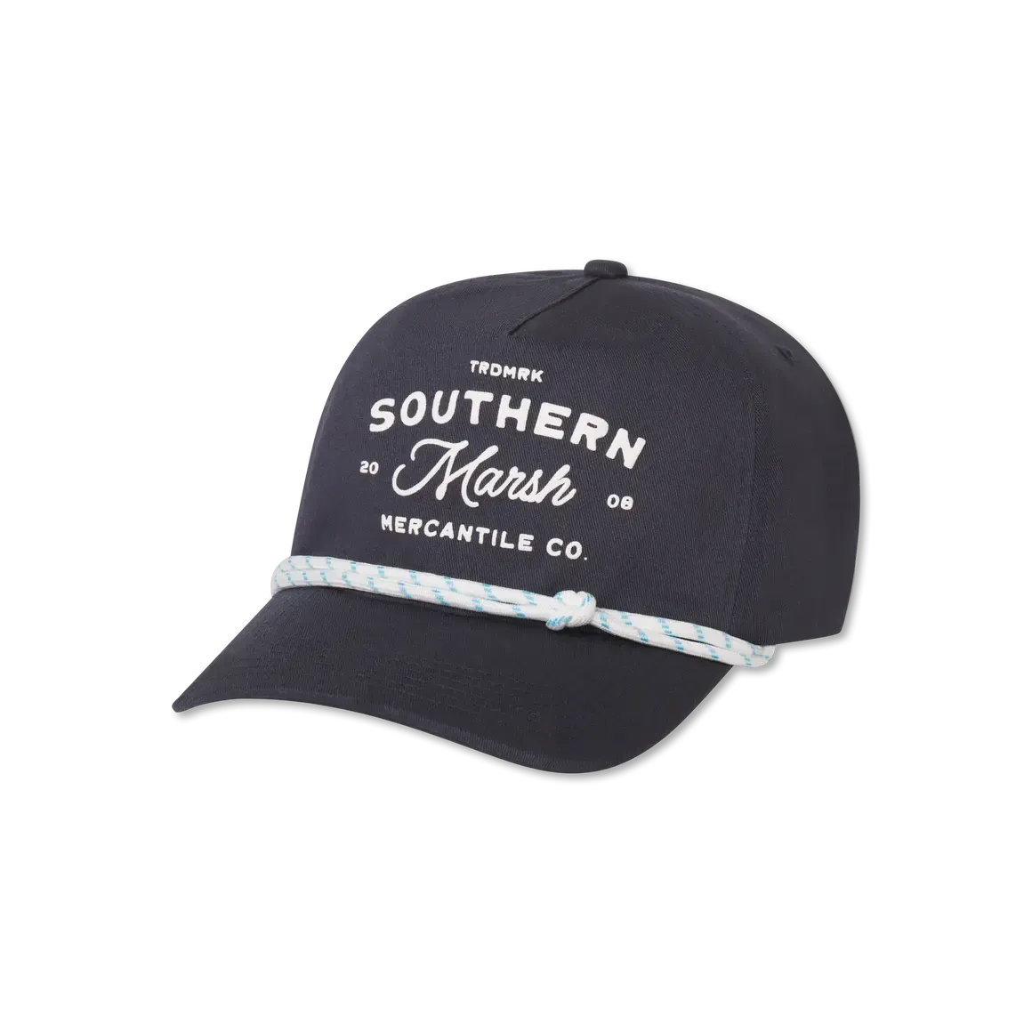 Southern Marsh Ensenada Rope Hat - Nautical - Washed Navy