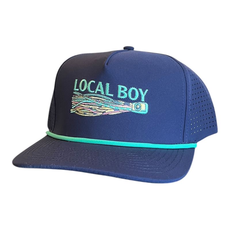 Local Boy Outfitters Trolling Lure PF Rope Hat - Dark Navy